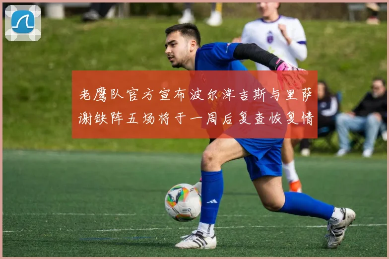 老鹰队官方宣布波尔津吉斯与里萨谢缺阵五场将于一周后复查恢复情况