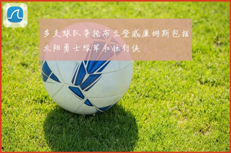 多支球队争抢布兰登威廉姆斯包括太阳勇士绿军和独行侠
